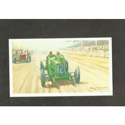 Cigarette Cards Mobil The Story of The Grand Prix 1971 #9 Sunbeam H Segrave
