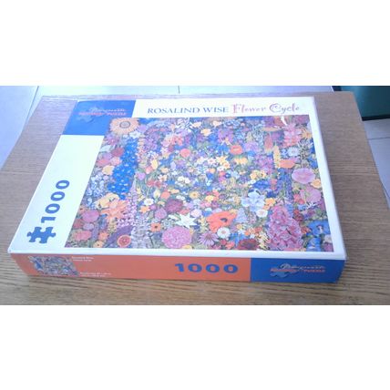 FLOWER CYCLE by Rosalind Wise Jigsaw Puzzle (1000 Piece) Pomegranate