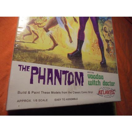 The PHANTOM and The Voodoo Witch Doctor Atlantis MODEL KIT, 2016! $50.00 Shipped