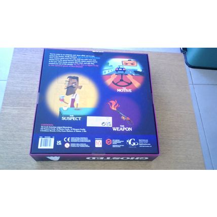 GHOSTED - The Game of Boo-Dunnit! Moose Toys Ltd. 2021 (NEW & SEALED)