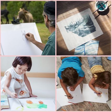 ESRICH Canvas Boards for Painting 8X10, 80 Pack Painting Canvas, Primed Cotton C