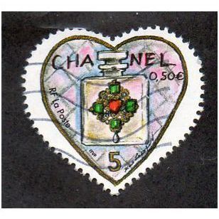 FRA 2004 50c 'ST VALENTINES DAY' FINE USED (EBID20489)