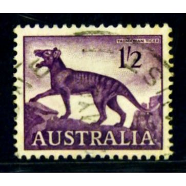 AUSTRALIA 1962 SG 321 1s 2d THYLACINE FINE USED #3