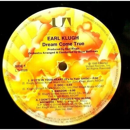 Earl Klugh DREAM COME TRUE LP Vinyl Album 1980 Record (P6)