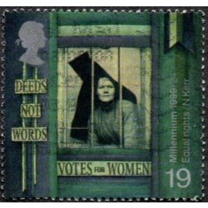 1999 Millenium Series, Citizens Tale 19p Equal Rights For Women V Good Used