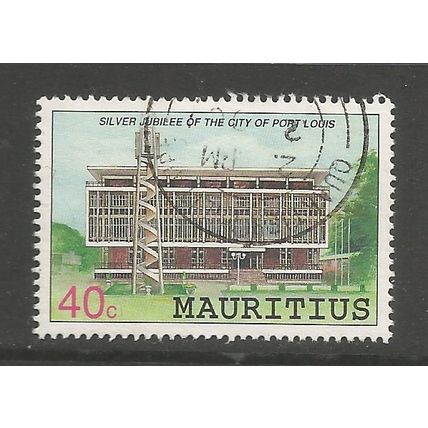 Mauritius 1991 City Hall 40c, used. SG851