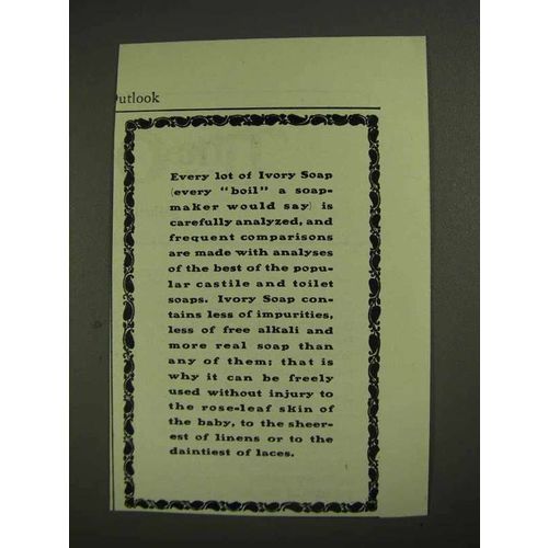 1903 Ivory Soap Ad - Every Boil Analyzed