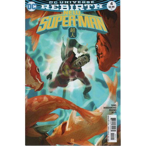 VARIANT - NEW SUPER-MAN NO. 4 CHANG COVER (2016)
