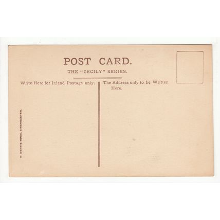 The Market Place Cirencester Postcard Gloucestershire Cecily Series