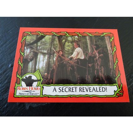 1991 Topps Robin Hood Prince of Thieves Card # 35 A Secret Revealed! NM (7)