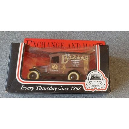 LLEDO Promotional Model Transport Wagon 'Exchange & Mart' The Bazaar
