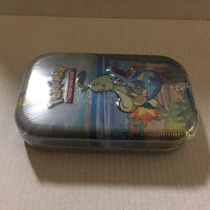 NEW Pokemon Shikishi & Chikorita Mini Tin
