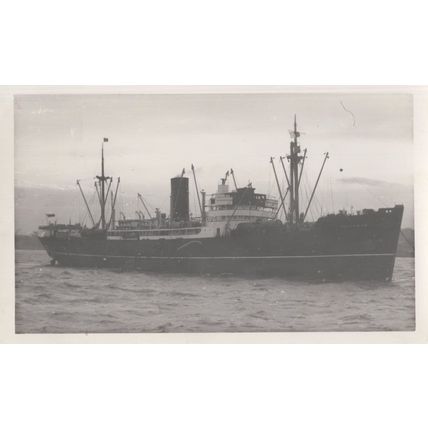SS Yoma Military WW2 Ship Built Scotland Vintage Rare Photo