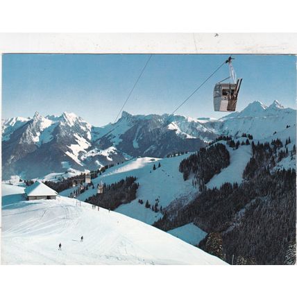 Moleson telecabin Switzerland Postcard unused VGC