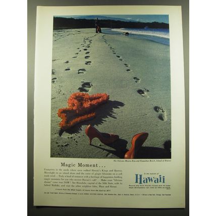 1959 Hawaii Tourism Advertisement - Magic Moment