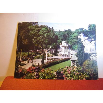 PORTMEIRION HOTEL, MERIONETHSHIRE, WALES. used postcard 1974 pm =