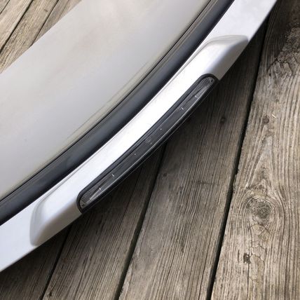 Volvo C70 Silver Gray Convertible Top Roof Stowage Lid Cover 8618405