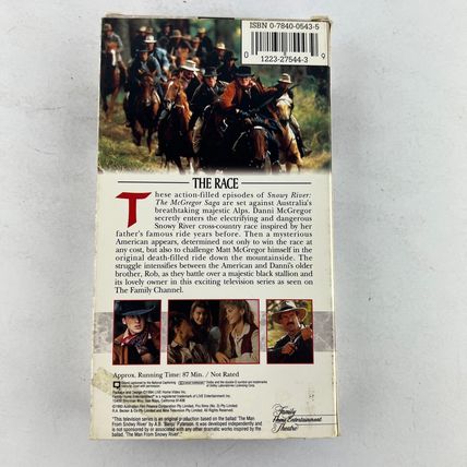 Snowy River: McGregor Saga - The Race Season 1 Episode 1 VHS Video Tape