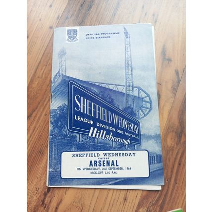Collection of 5 x Arsenal 1960's Home and Aways - All listed ** FREE P&P **