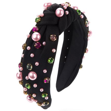 Baroque Women's Headband Embellished Jewelled Hairband Tiara Crown Wedding Party