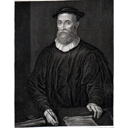 JOHN KNOX 1836 Henry Thomas Ryall ANTIQUE ETCHING