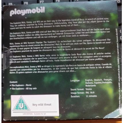 Playmobil DVD Promo The Explorers Childrens Kids Magazine Promo Childrens