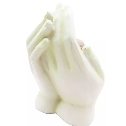 Palm of My Hand Girl Ornament with Sentimental Verse 15.5 CM Christianity Faith