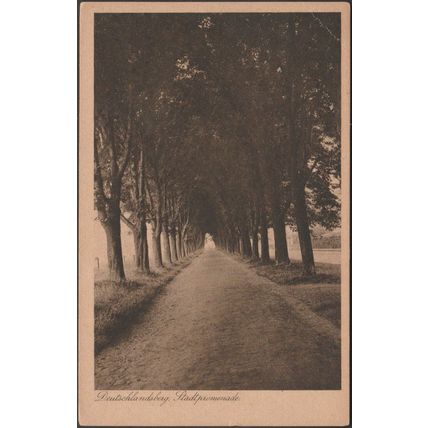 Stadtpromenade, Deutschlandsberg, c.1920 - Franz Pieber AK
