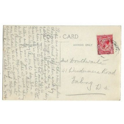 Felixstowe, New Gardens, RP Postcard.