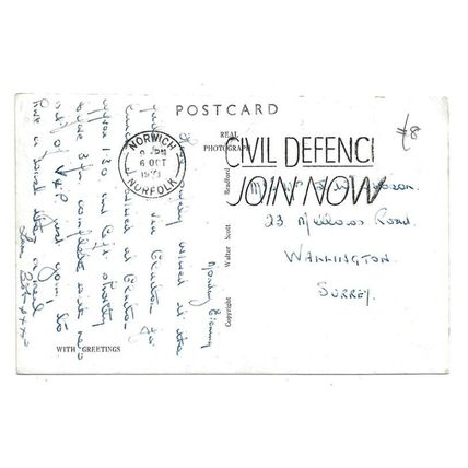 Bell Hotel, Norwich, Norfolk, RP Postcard.