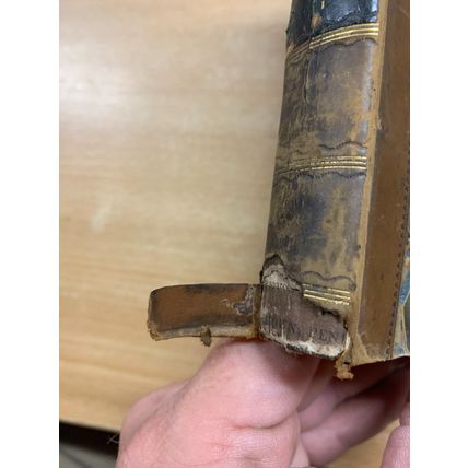 1833 WALTER SCOTT "ST RONAN'S WELL" WAVERLEY NOVELS SMALL ANTIQUE BOOK (P3)