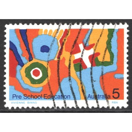 AUSTRALIA 1974: EDUCATION DEFINITIVES - 5c PRE-SCHOOL USED (G3)