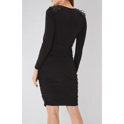 COAST Shea Embellished Dress Black BNWT