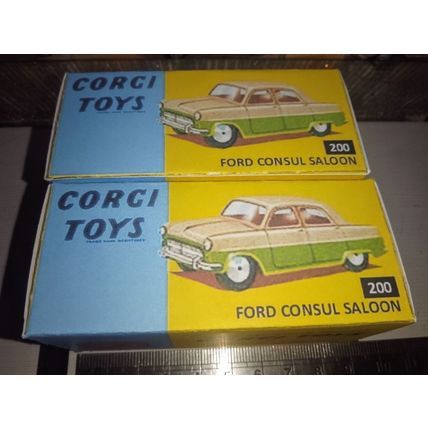Corgi - No200;Ford Consul - Replica / Copy Box only