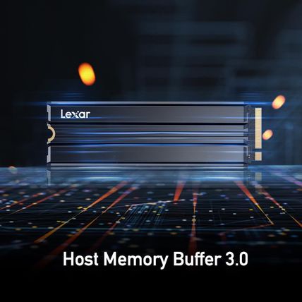 Lexar 2TB NM790 SSD with Heatsink Pcie Gen4 Nvme M.2 2280 Internal Solid State D
