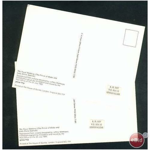 GB PHQ + FDI 1981 - The Royal Wedding 2