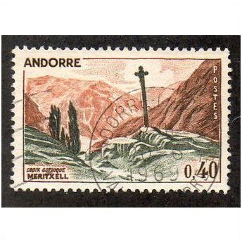 AND 1961 40c 'GOTHIC CROSS' FINE USED (EBID14831)