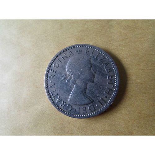 1958 QUEEN ELIZABETH II TWO SHILLINGS FREE POST. L