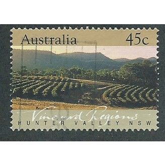 AUS 1992 45c 'VINEYARDS -NSW' FINE USED (EBID35-747)