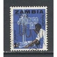 Zambia.SG95 1d Health-Radiographer.Fine Used.June15
