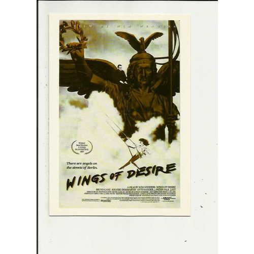 WINGS OF DESIRE Bruno Ganz Poster Art Postcard