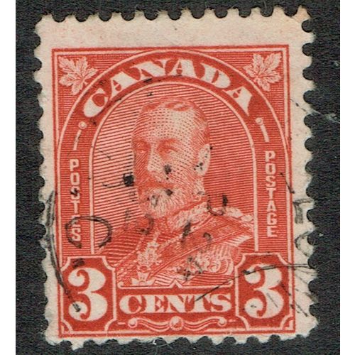 Canada 1930 3c Scarlet SG293 FU