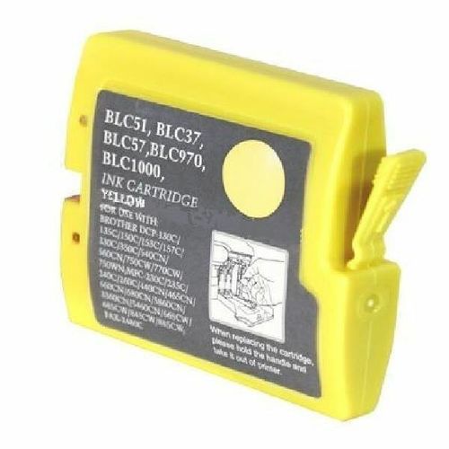 Compatible with Brother LC51Y New Compatible Yellow Ink Cartridge