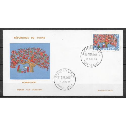 Chad ( Tchad ) LETTRE - FDC - 1 JOUR - REF 11