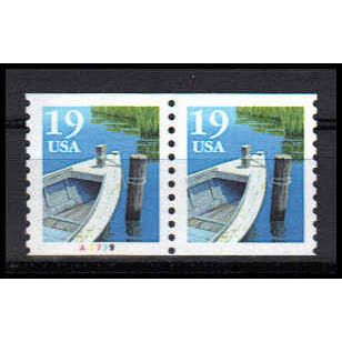 2529a 19c Fishing Boat Very Fine MNH CNP Left A7779 PA1273