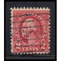 Used 634A 2c George Washington Barely Clears K5191
