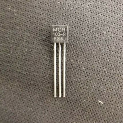 5X - MCR100-8 Transistor 600V 0.8A TO-92
