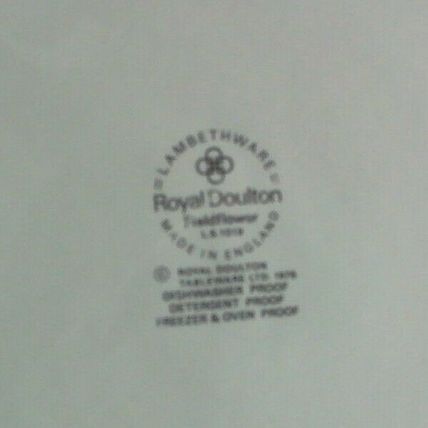 Vintage Royal Doulton Fieldflower Plate