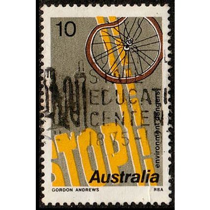 Australia 1975 Environmental Dangers 10c Used Stamp Road Safety