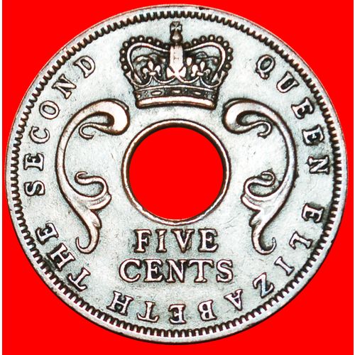 HOLE: EAST AFRICA ★ 5 CENTS 1955! LOW START ★ NO RESERVE!